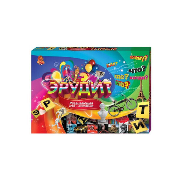 

Игра настольная малая Danko Toys Эрудит (ДТ-ИМ-11-19)