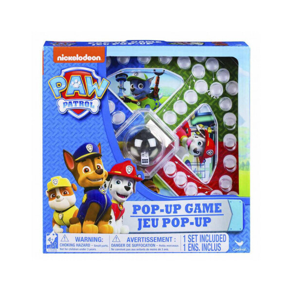 

Набор из двух настольных игр Spin master Щенячий патруль игра с кнопкой и мемори (SM98281/6036439)