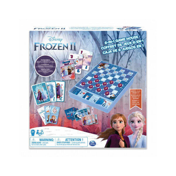 

Набор настольных игр Spin Master Холодное сердце 2 6 шт (SM98478/6053753)