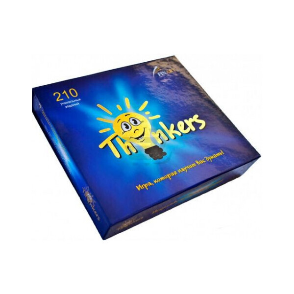 

Настольная игра 210 карточек: англ Thinkers (122101)