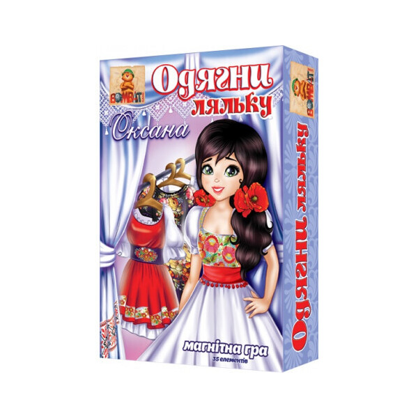 

Настольная игра Bombat - Одень куклу Оксана