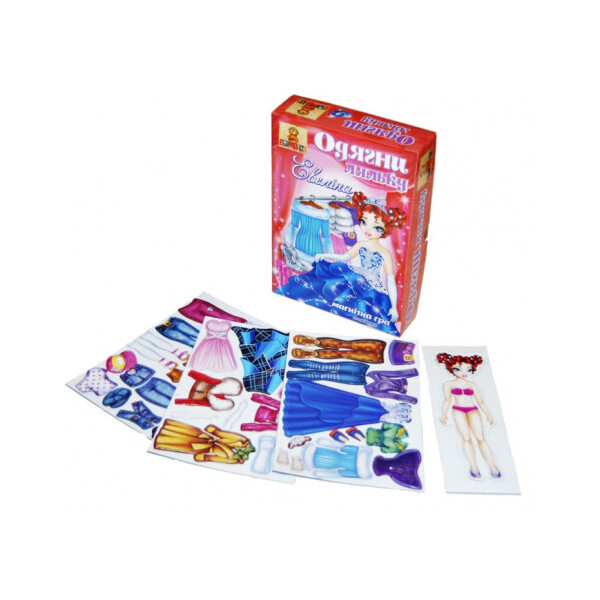 

Настольная игра Bombat Game Одень куклу Эвелина (4820172800125)