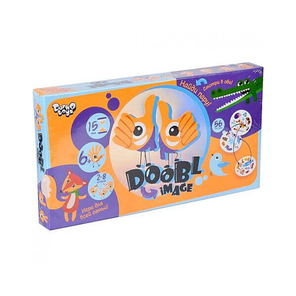

Настольная игра Danko Toys DOOBL IMAGE укр (ДТ-НВ-08-27)