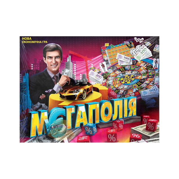 

Настольная игра Danko Toys Мегаполия укр (ДТ-БИ-07-23)