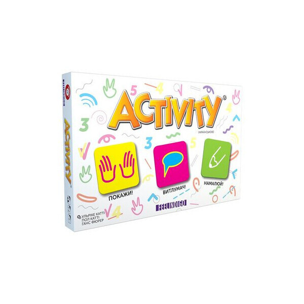 

Настольная игра Feelindigo Активити на украинском (FI19029)