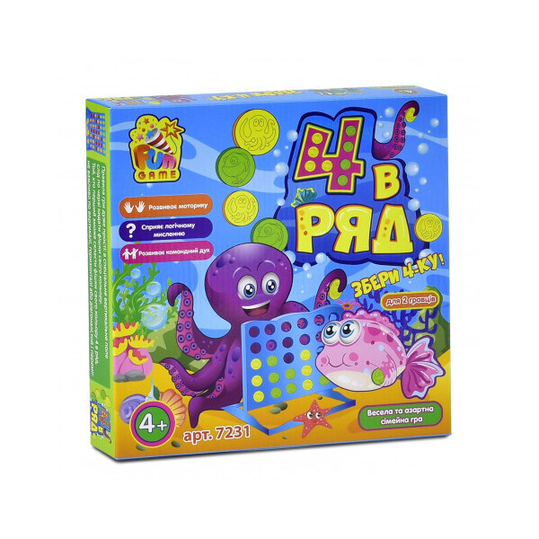 

Настольная игра Fun Game 4 в ряд (7231)
