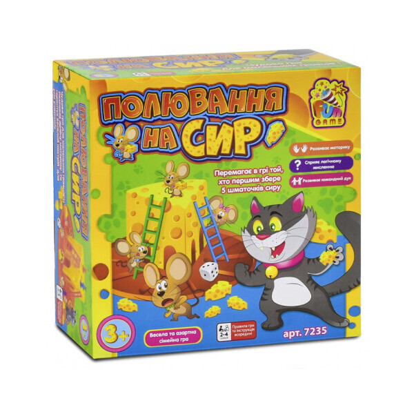 

Настольная игра Fun Game Полювання на сир (7235)