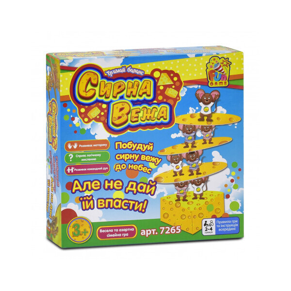 

Настольная игра Fun Game Сырная Башня (7265)