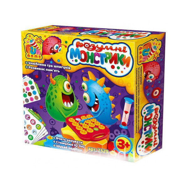 

Настольная игра Fun Game Умные монстрики (7329)