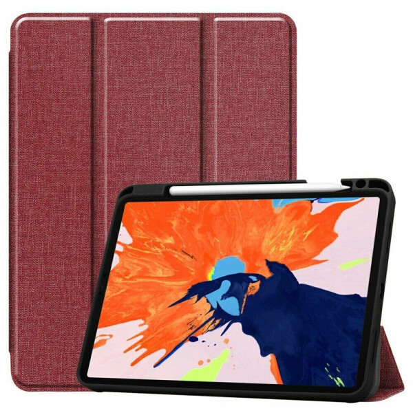 

Чехол Deexe Jeans Case для Apple iPad Pro 12.9 (2020) - Wine Red