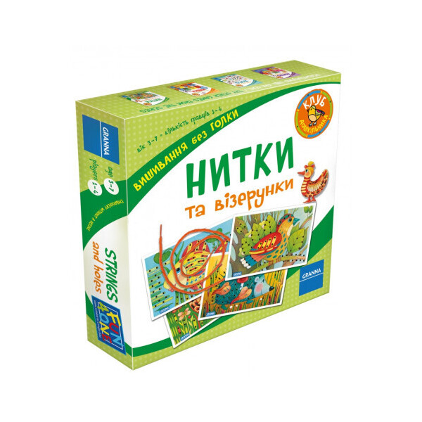 

Настольная игра Granna нити и узоры (82524)