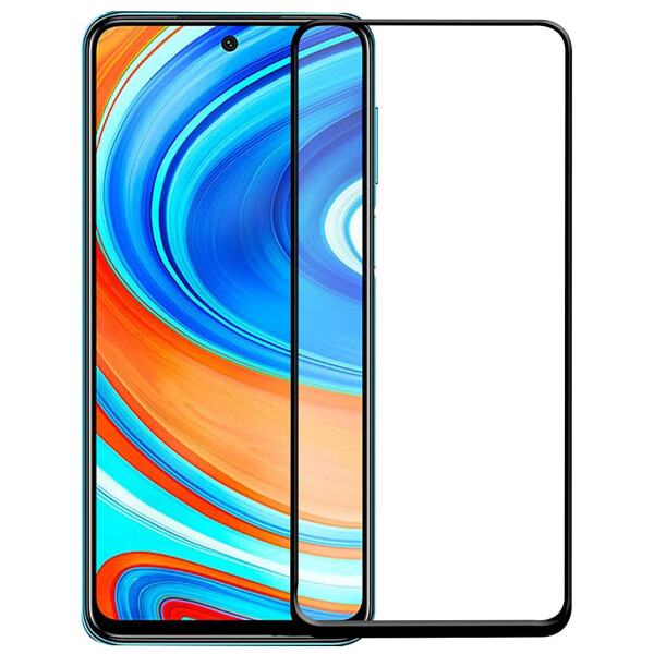 

Защитное стекло Deexe 5D Full Glue для Xiaomi Redmi Note 9 - Black