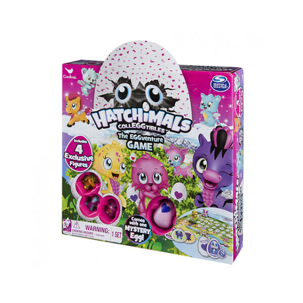 

Настольная игра Hatchimals Spin Master с четырьмя эксклюзивными фигурками (SM98234/6039474)