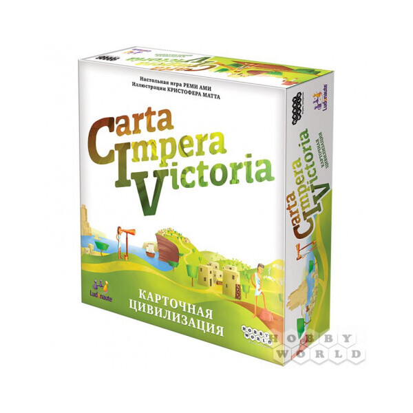 

Настольная игра Hobby World CIV Carta Impera Victoria Карточная цивилизация (181937)