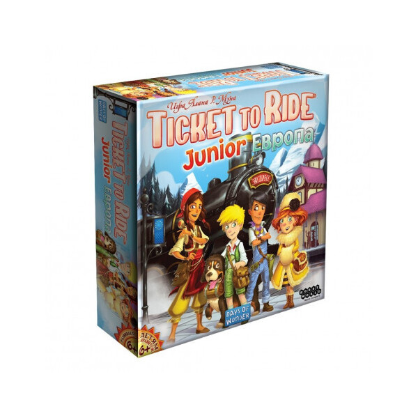 

Настольная игра Hobby World Ticket to Ride Junior Европа (1867)