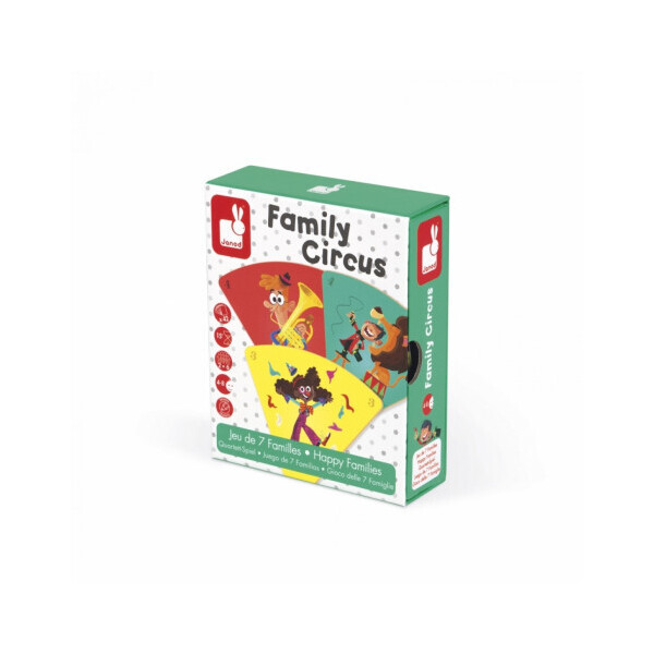 

Настольная игра Janod Happy Families Цирк (J02755)