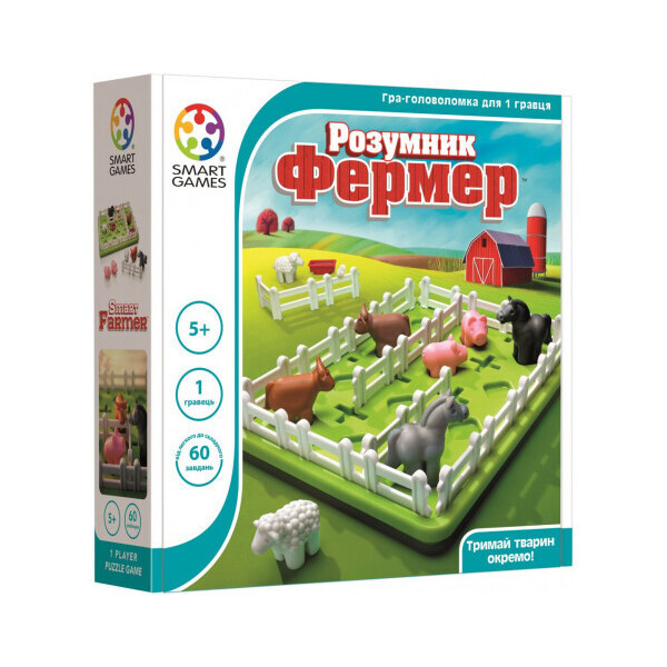 

Настольная игра Smart Games Умный Фермер (SG 091 UKR)