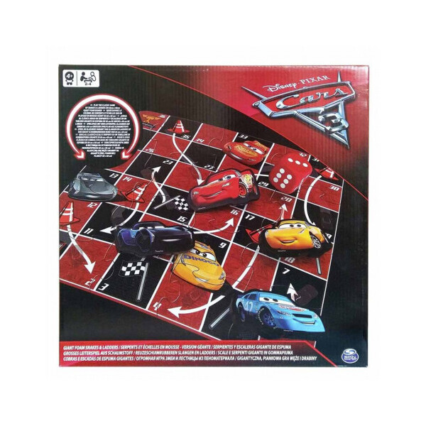 

Настольная игра Spin Master Games Быстрее вверх Тачки-3 с большим резиновым игровым полем (SM98420/6039198)