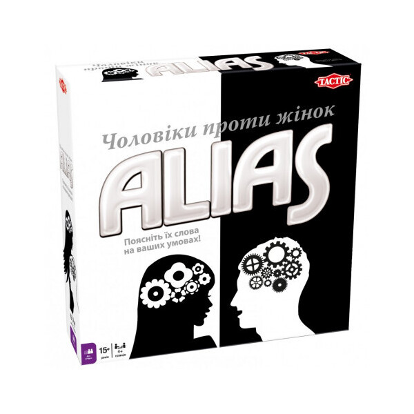 

Настольная игра Tactic Alias Мужчины против Женщин (54338)