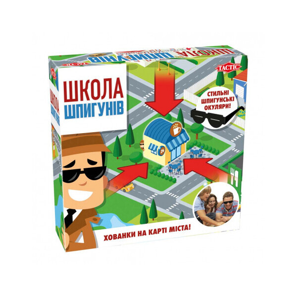 

Настольная игра Tactic Школа шпионов на украинском (56263)