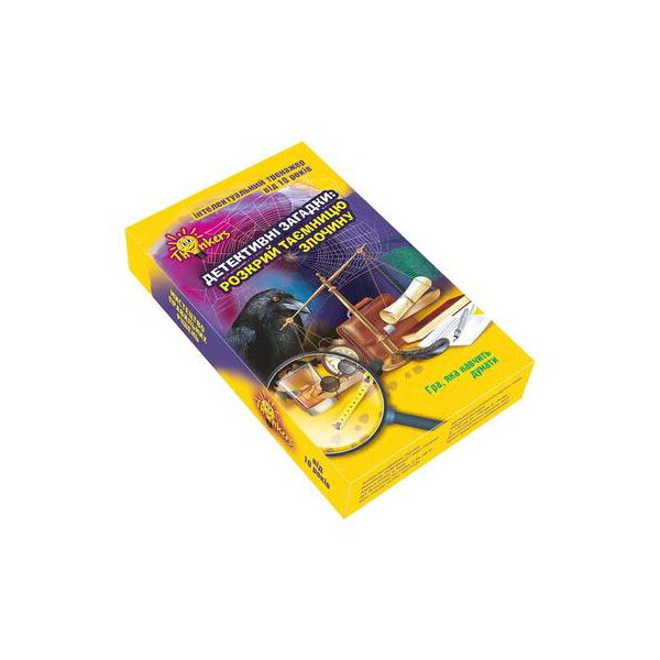 

Настольная игра Thinkers Детективные загадки украинский (10021)