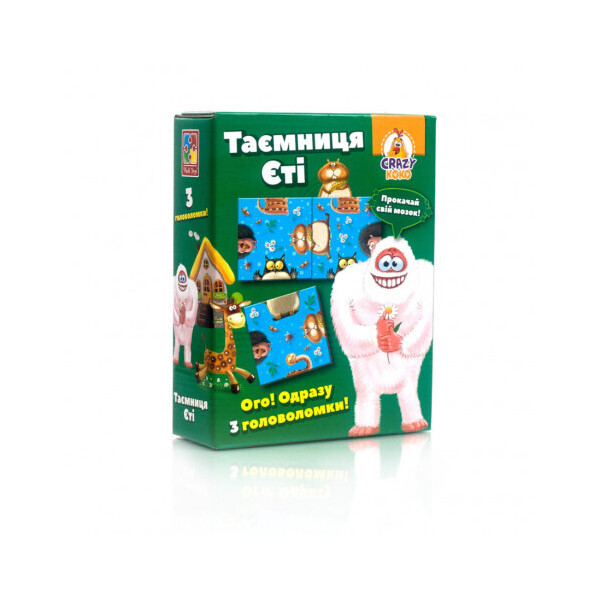 

Настольная игра Vladi Toys Crazy Ko Ko Головоломка Тайна Йети на украинском (VT8055-12)