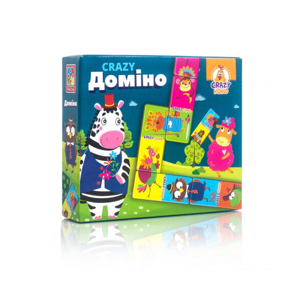 

Настольная игра Vladi Toys Crazy Ko Ko домино на украинском (VT8055-10)