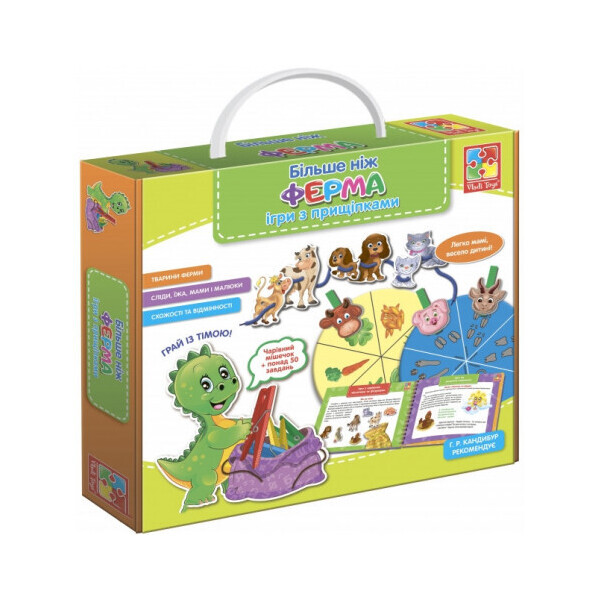 

Настольная игра Vladi Toys Больше чем Ферма укр (VT2801-22)