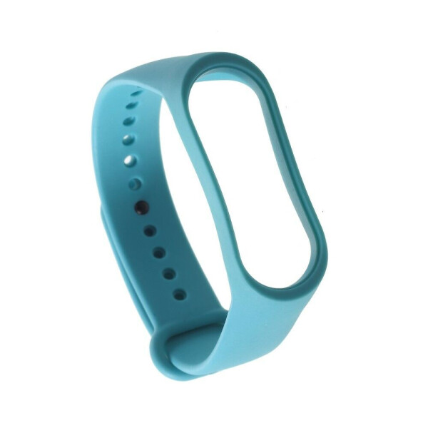 

Ремешок Deexe Soft Touch для Xiaomi Mi Band 3 - Light Blue