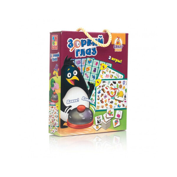 

Настольная игра Vladi Toys Зоркий глаз на украинском (VT8010-03)