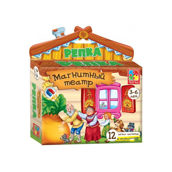 

Настольная игра Vladi Toys Магнитный театр Репка (VT3206-07)