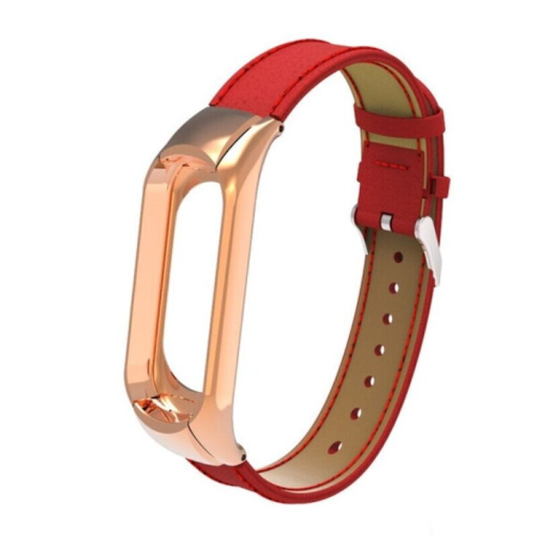 

Ремешок UniCase Leather Strap для Xiaomi Mi Band 3 - Red