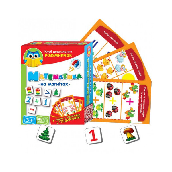

Настольная игра Vladi Toys Умник Математика укр (VT1502-18)