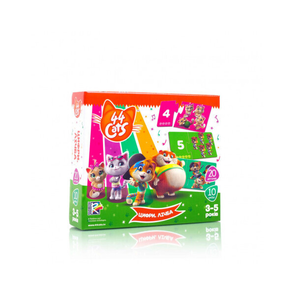 

Настольная игра Vladi Toys Цифры Счёт на украинском (VT5202-15)