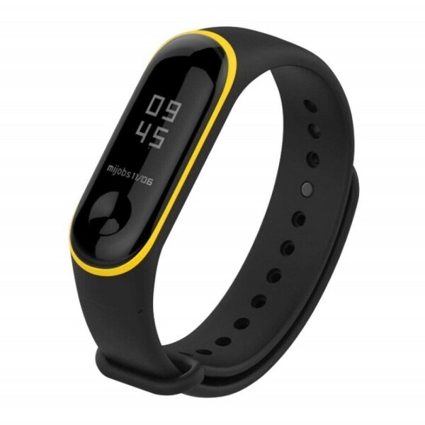 

Ремешок UniCase D-Color для Xiaomi Mi Band 3 - Black/Yellow