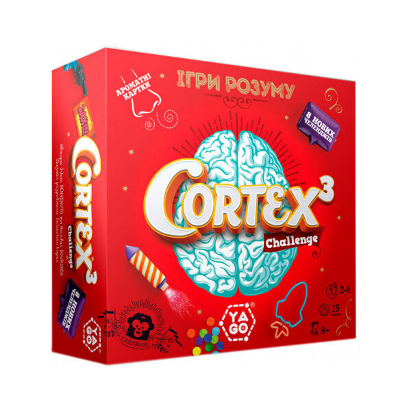 

Настольная игра Yago Cortex 3 Aroma Challenge (101011918)