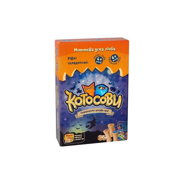 

Настольная игра Банда Умников Котосовы украинском языке (УКР020)