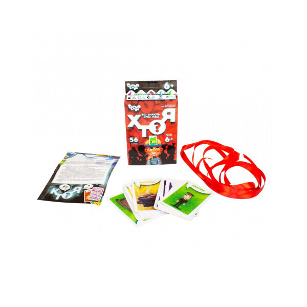

Настольная игра викторина Danko Toys Кто я на украинском (ДТ-МН-14-05)