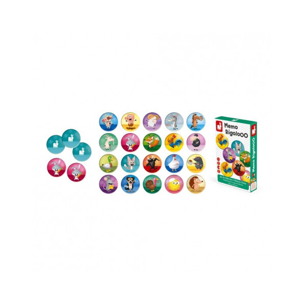 

Настольная игра мемо Janod Риголо (J02736)