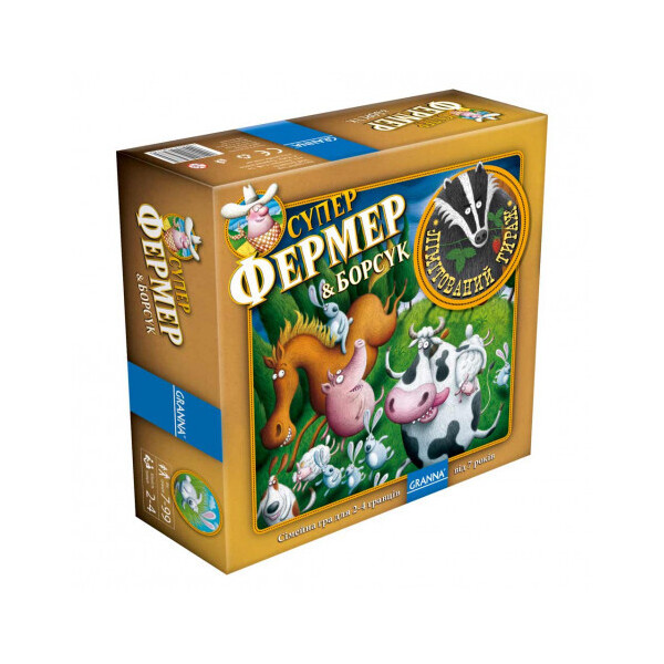 

Настольная игра Суперфермер и Барсук Granna (82784)