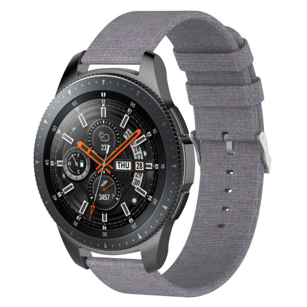 

Ремешок UniCase Cloth Texture для Samsung Galaxy Watch 46mm/Gear S3 - Grey