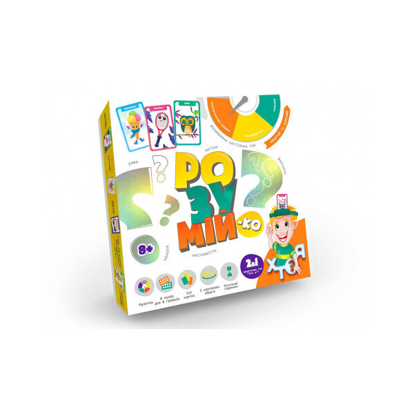 

Развивающая настольная игра Danko Toys Понимай-ка на украинском (ДТ-ЛА-06-25)