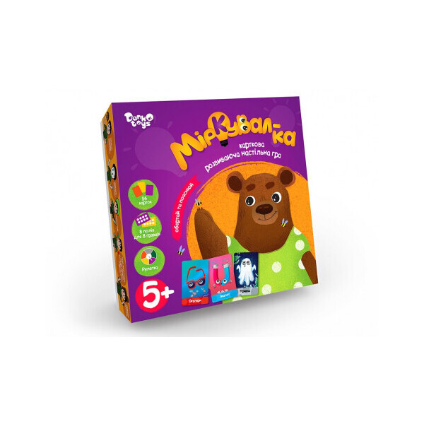 

Развивающая настольная игра Danko Toys Соображай-ка на украинском (ДТ-ЛА-06-23)