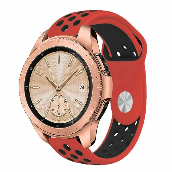 

Ремешок Deexe Dot Color для Samsung Galaxy Watch 42mm - Red / Black