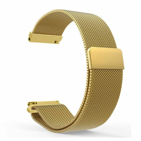 

Ремешок Deexe Milanese Stainless Steel для часов с шириной крепления 22 мм - Gold