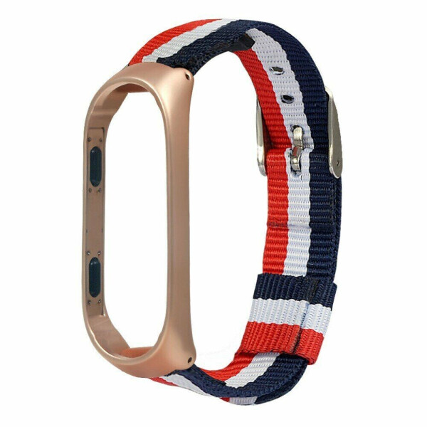 

Ремешок UniCase Nylon для Xiaomi Mi Band 4 - Gold Frame