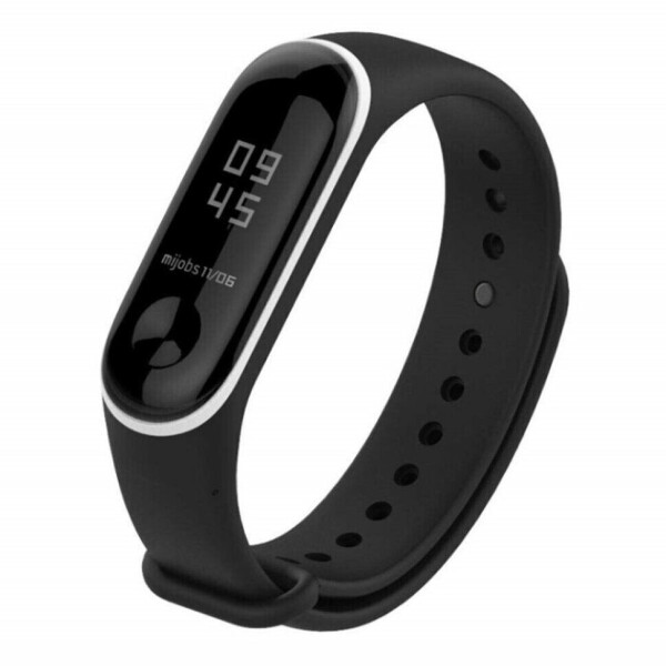 

Ремешок UniCase D-Color для Xiaomi Mi Band 4 - Black / White