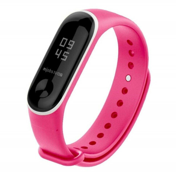 

Ремешок UniCase D-Color для Xiaomi Mi Band 4 - Rose / White