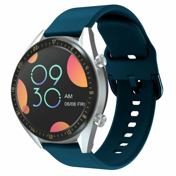 

Ремешок UniCase Silicone Strap для Huawei Watch GT/Watch GT2 46mm/Watch GT 2e - Dark Blue