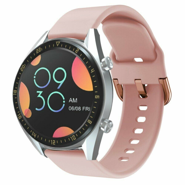 

Ремешок UniCase Silicone Strap для Huawei Watch GT/Watch GT2 46mm/Watch GT 2e - Pink
